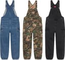 Cargo Denim Overalls view 1