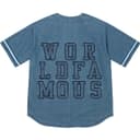 Denim Baseball Jersey view 3