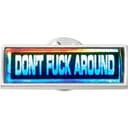 Fuck Around Pin view 3