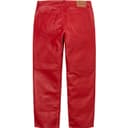 Leather 5-Pocket Jean view 7