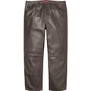 Leather 5-Pocket Jean view 9