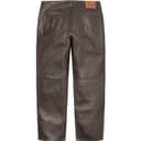 Leather 5-Pocket Jean view 10