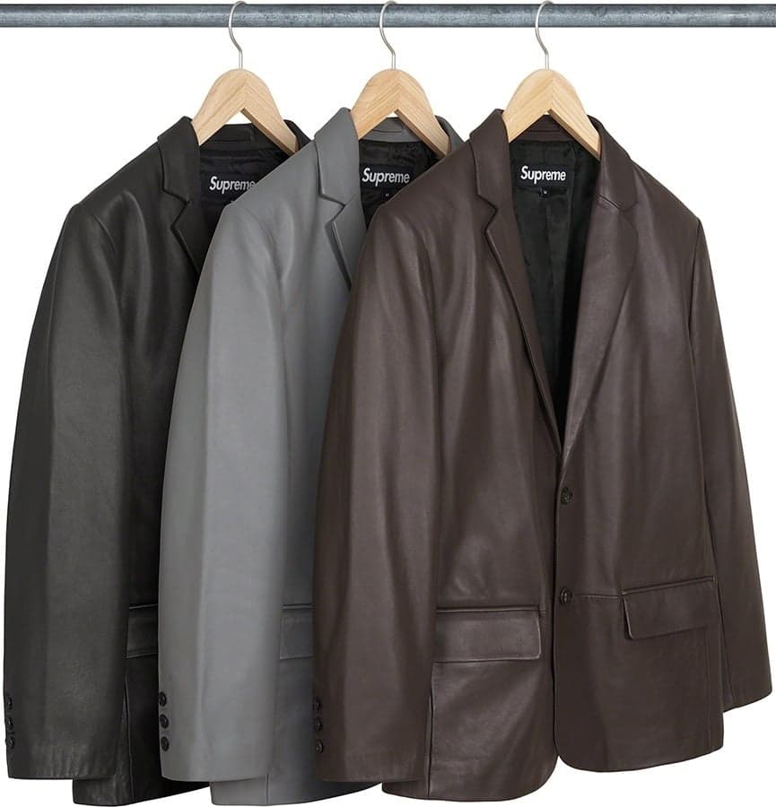 Leather Blazer