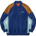 Paneled Velour L/S Polo view 4