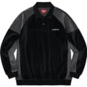 Paneled Velour L/S Polo view 8