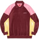 Paneled Velour L/S Polo view 10