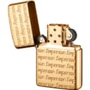 Repeat Engraved Zippo view 2
