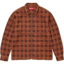 Bouclé Zip Up Shirt view 3
