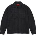 Bouclé Zip Up Shirt view 7