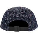 Denim Bouclé Camp Cap view 3