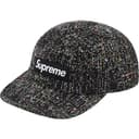 Denim Bouclé Camp Cap view 6