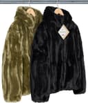 Faux Fur Hooded Jacket view 1