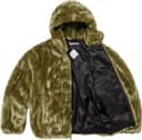 Faux Fur Hooded Jacket view 8
