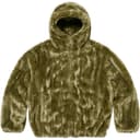 Faux Fur Hooded Jacket view 12