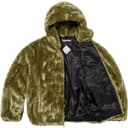Faux Fur Hooded Jacket view 13