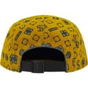 Flocked Denim Camp Cap view 5