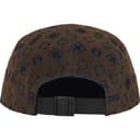 Flocked Denim Camp Cap view 7