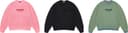Flocked Logo Sweater view 1