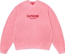 Flocked Logo Sweater view 4