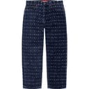 Flocked Loose Fit Jean view 8