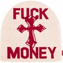 Fuck Money Beanie view 2