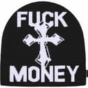 Fuck Money Beanie view 6