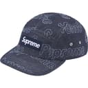 Lasered Denim Camp Cap view 4