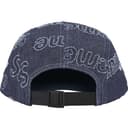 Lasered Denim Camp Cap view 5