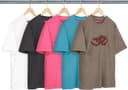 Ohm Embroidered S/S Top view 1