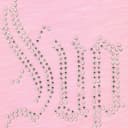Rhinestone S/S Top view 2