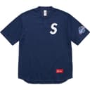 S Logo Baseball Henley view 16