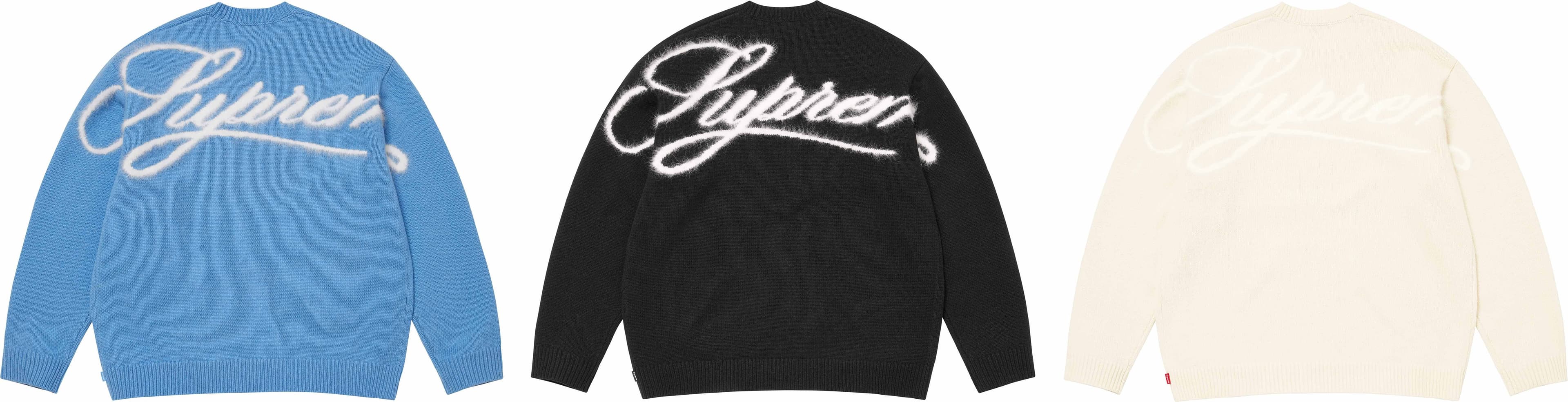 Angora Script Sweater