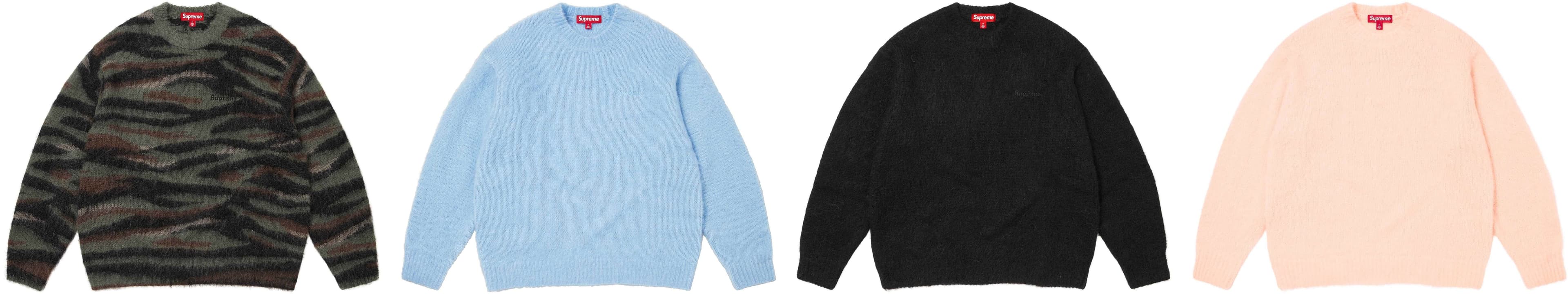 Brushed Mohair Sweater