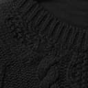 Cable Hooded Sweater view 2