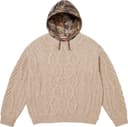 Cable Hooded Sweater view 3