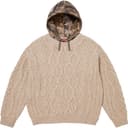 Cable Hooded Sweater view 8
