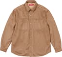 Faux Suede Snap Shirt view 4