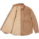 Faux Suede Snap Shirt view 6