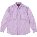 Faux Suede Snap Shirt view 11