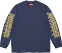 Intarsia Sleeve L/S Top view 3