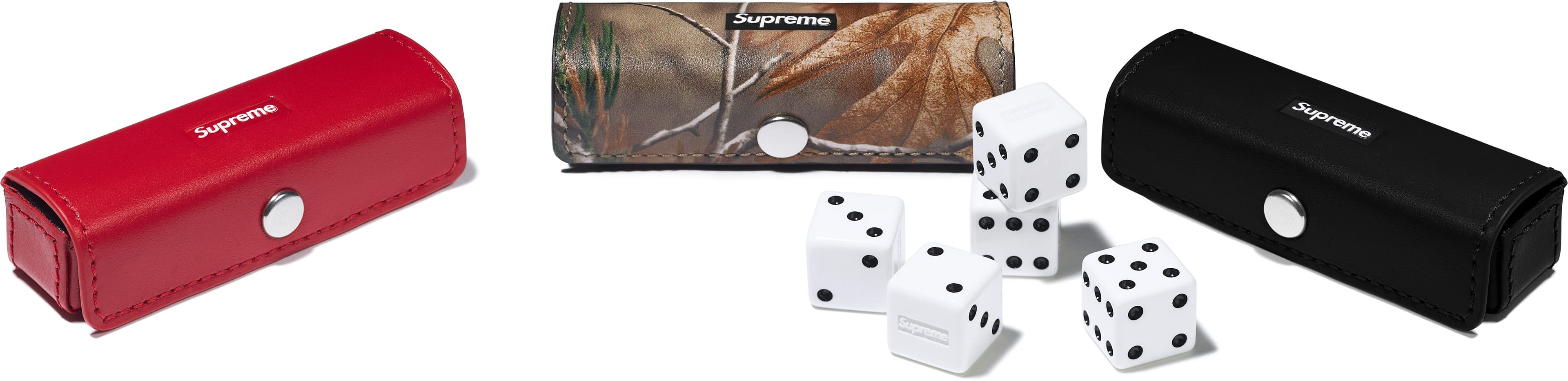 Leather Dice Set