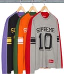 Split L/S Football Top view 1