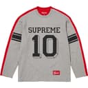 Split L/S Football Top view 2