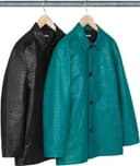Faux Croc Car Coat view 1