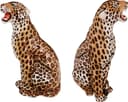 34" Porcelain Jaguar view 1