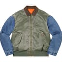 Denim Sleeve MA-1 view 3