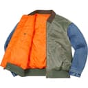 Denim Sleeve MA-1 view 4