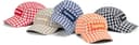 Gingham Camp Cap view 1