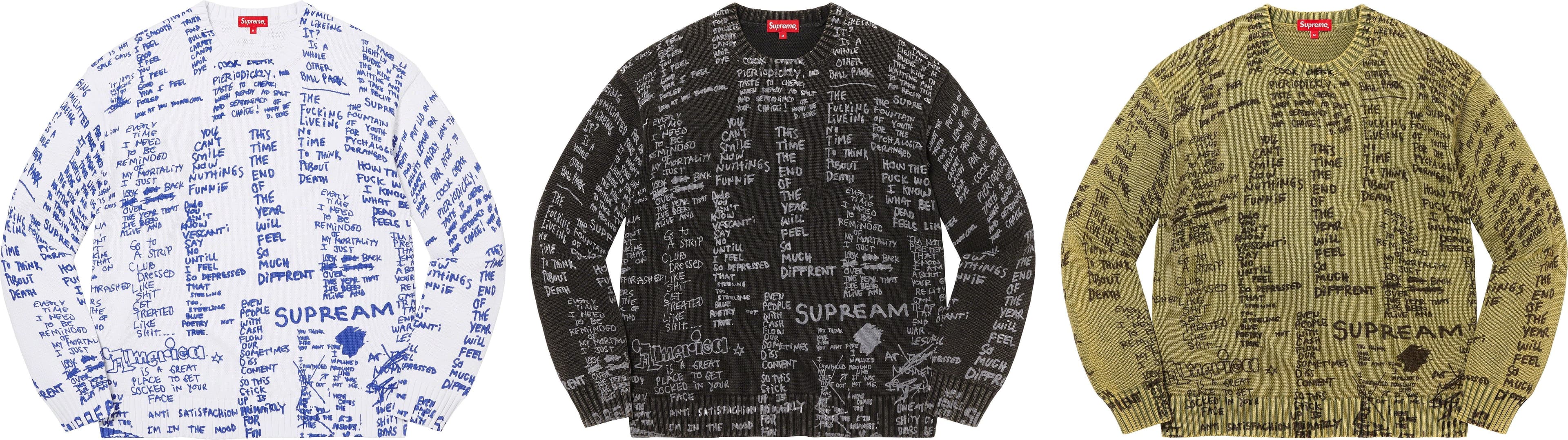 Gonz Poems Sweater
