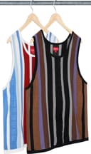 Knit Stripe Tank Top view 1